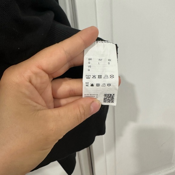 Hugo Cotton-terry sweatshirt with reverse logo - Picture 6 of 8